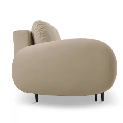 MORDEN Zweisitzer-Sofa mit Stauraum – Dunkelbeige