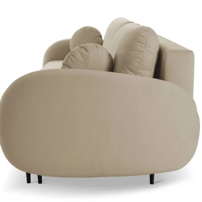 MORDEN Zweisitzer-Sofa mit Stauraum – Dunkelbeige