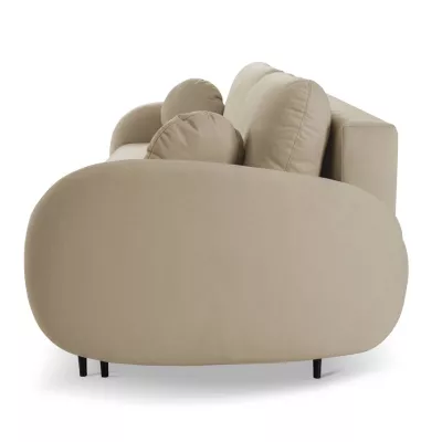 MORDEN Zweisitzer-Sofa mit Stauraum – Dunkelbeige