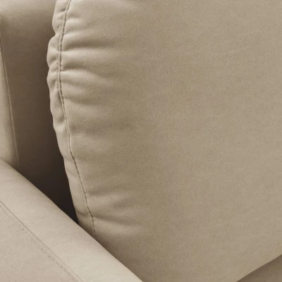 MORDEN Zweisitzer-Sofa mit Stauraum – Dunkelbeige