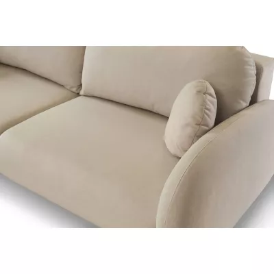 MORDEN Zweisitzer-Sofa mit Stauraum – Dunkelbeige