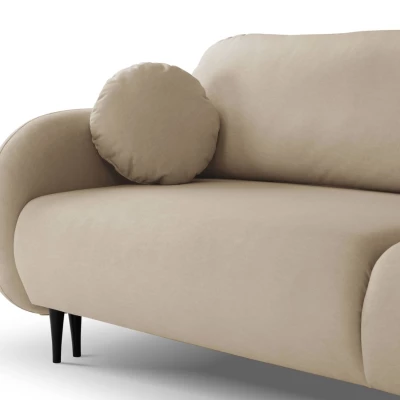 MORDEN Zweisitzer-Sofa mit Stauraum – Dunkelbeige