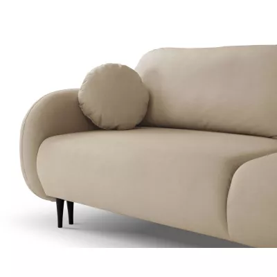 MORDEN Zweisitzer-Sofa mit Stauraum – Dunkelbeige