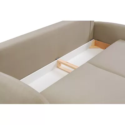 MORDEN Zweisitzer-Sofa mit Stauraum – Dunkelbeige