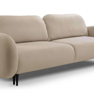 MORDEN Zweisitzer-Sofa mit Stauraum – Dunkelbeige