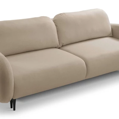 MORDEN Zweisitzer-Sofa mit Stauraum – Dunkelbeige