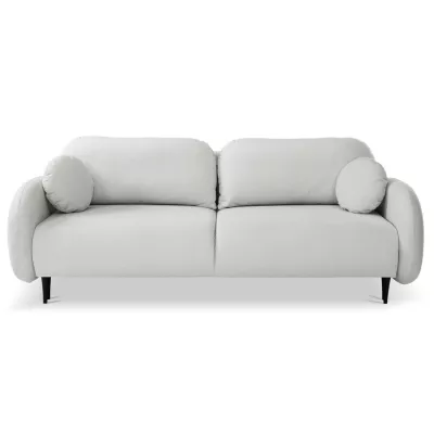MORDEN Zweisitzer-Schlafsofa mit Stauraum - hellbeige 2