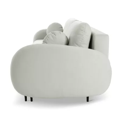 MORDEN Zweisitzer-Schlafsofa mit Stauraum - hellbeige 2