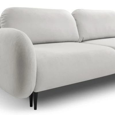 MORDEN Zweisitzer-Schlafsofa mit Stauraum - hellbeige 2