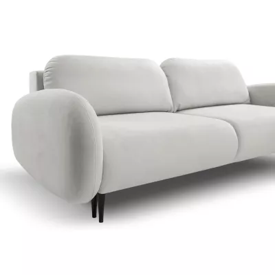 MORDEN Zweisitzer-Schlafsofa mit Stauraum - hellbeige 2