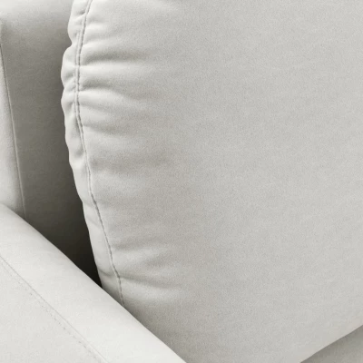 MORDEN Zweisitzer-Schlafsofa mit Stauraum - hellbeige 2