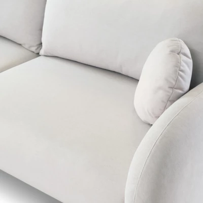 MORDEN Zweisitzer-Schlafsofa mit Stauraum - hellbeige 2