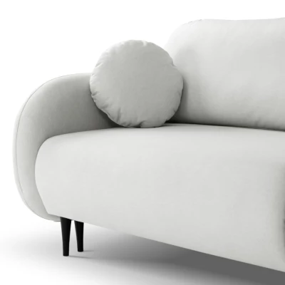 MORDEN Zweisitzer-Schlafsofa mit Stauraum - hellbeige 2
