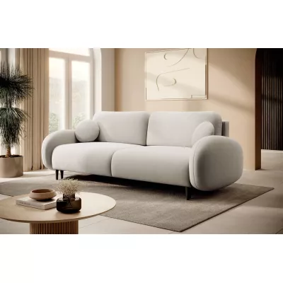 MORDEN Zweisitzer-Schlafsofa mit Stauraum - hellbeige 1