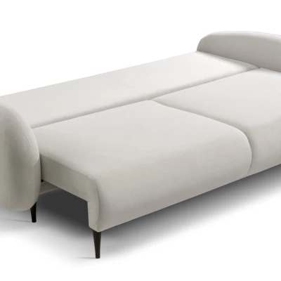 MORDEN Zweisitzer-Schlafsofa mit Stauraum - hellbeige 2