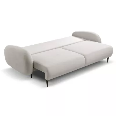MORDEN Zweisitzer-Schlafsofa mit Stauraum - hellbeige 2