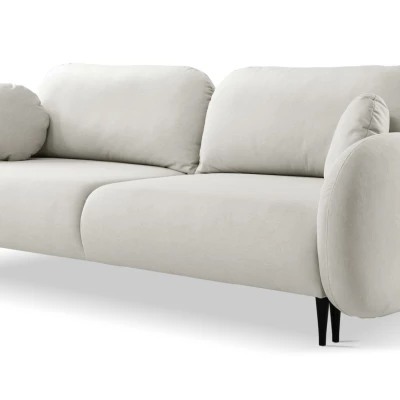 MORDEN Zweisitzer-Schlafsofa mit Stauraum - hellbeige 2