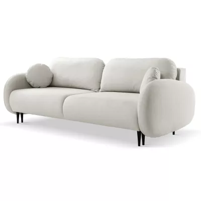 MORDEN Zweisitzer-Schlafsofa mit Stauraum - hellbeige 2