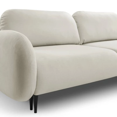 MORDEN Zweisitzer-Schlafsofa mit Stauraum - hellbeige 1