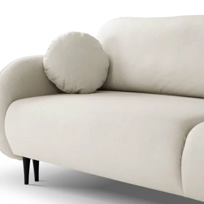 MORDEN Zweisitzer-Schlafsofa mit Stauraum - hellbeige 1