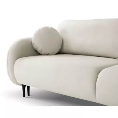 MORDEN Zweisitzer-Schlafsofa mit Stauraum - hellbeige 1