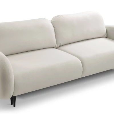 MORDEN Zweisitzer-Schlafsofa mit Stauraum - hellbeige 1