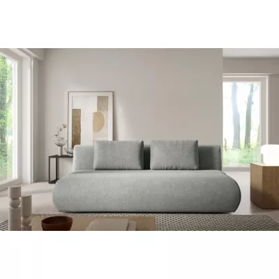 OSHAWA Zweisitzer-Schlafsofa – Stahlgrau