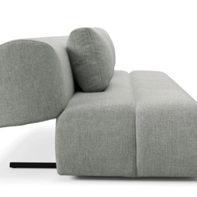 OSHAWA Zweisitzer-Schlafsofa – Stahlgrau