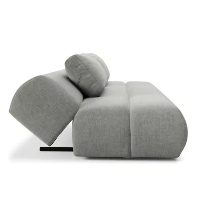OSHAWA Zweisitzer-Schlafsofa – Stahlgrau