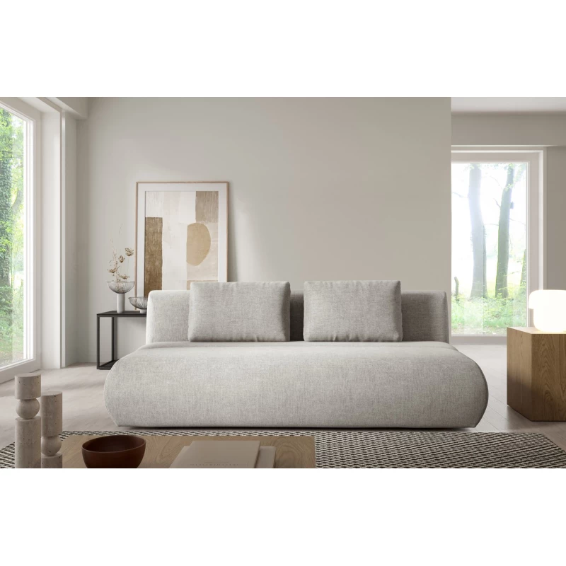 OSHAWA Zweisitzer-Schlafsofa – grau