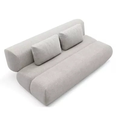 OSHAWA Zweisitzer-Schlafsofa – grau