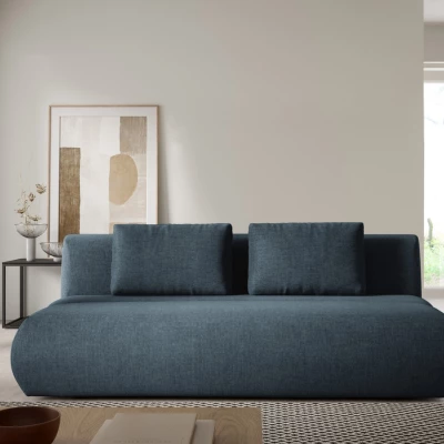 OSHAWA Zweisitzer-Schlafsofa – dunkelblau