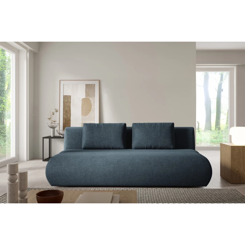 OSHAWA Zweisitzer-Schlafsofa – dunkelblau