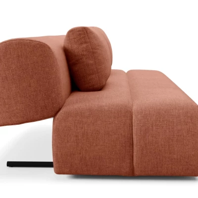 OSHAWA Zweisitzer-Schlafsofa – Terrakotta