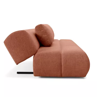 OSHAWA Zweisitzer-Schlafsofa – Terrakotta