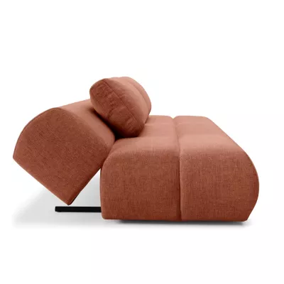 OSHAWA Zweisitzer-Schlafsofa – Terrakotta