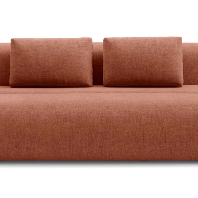 OSHAWA Zweisitzer-Schlafsofa – Terrakotta