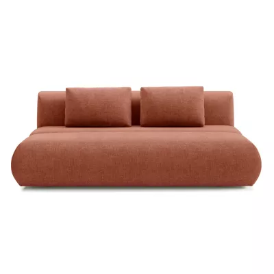 OSHAWA Zweisitzer-Schlafsofa – Terrakotta