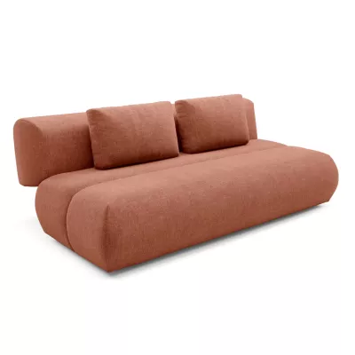 OSHAWA Zweisitzer-Schlafsofa – Terrakotta