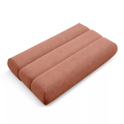 OSHAWA Zweisitzer-Schlafsofa – Terrakotta