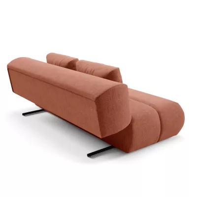 OSHAWA Zweisitzer-Schlafsofa – Terrakotta