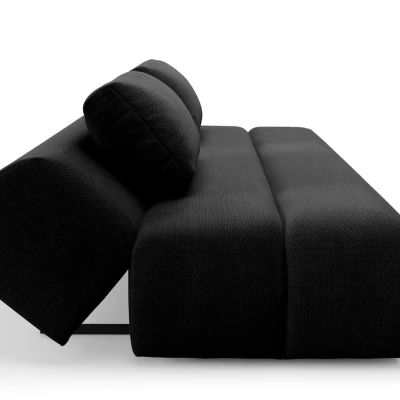 OSHAWA Zweisitzer-Schlafsofa – schwarz
