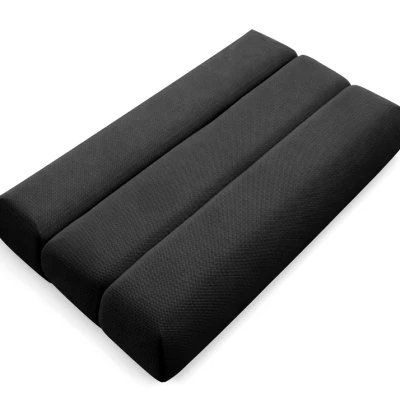 OSHAWA Zweisitzer-Schlafsofa – schwarz