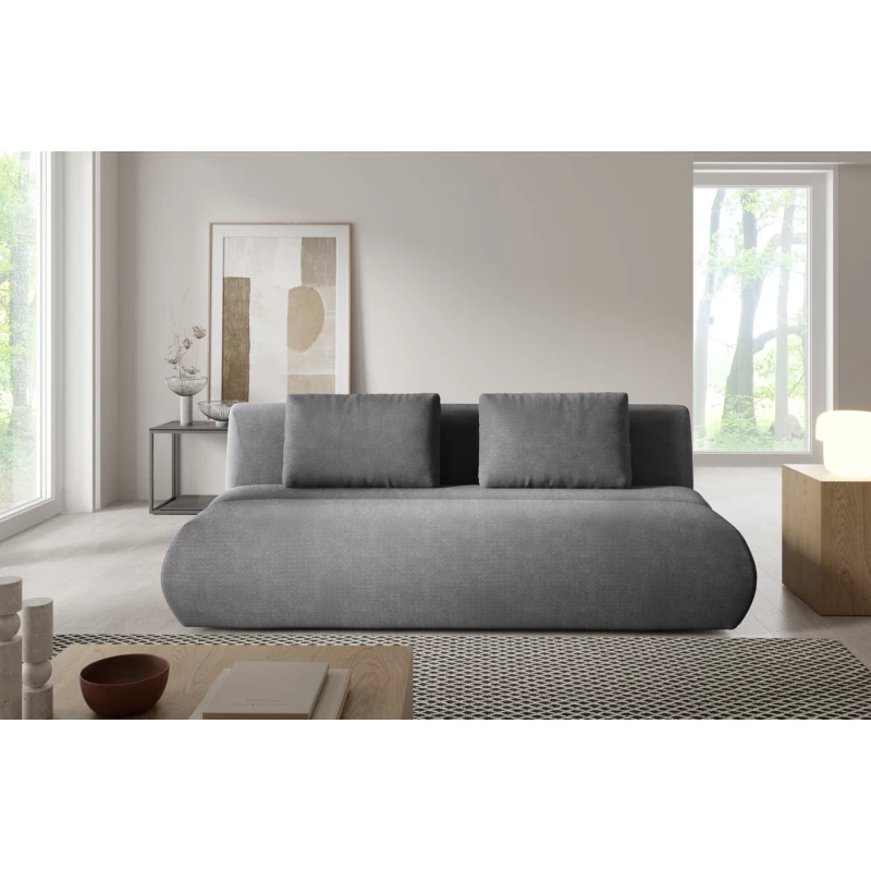 OSHAWA Zweisitzer-Schlafsofa – Dunkelasche