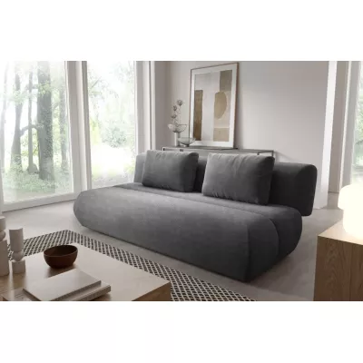 OSHAWA Zweisitzer-Schlafsofa – Dunkelasche