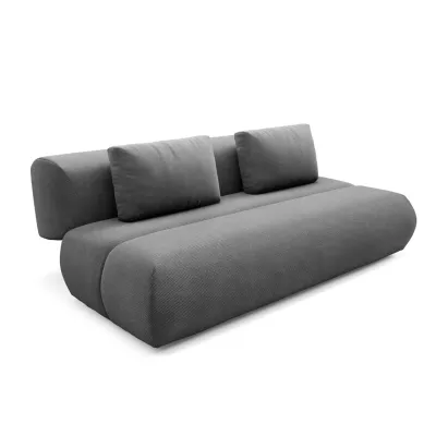OSHAWA Zweisitzer-Schlafsofa – Dunkelasche