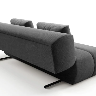 OSHAWA Zweisitzer-Schlafsofa – Dunkelasche