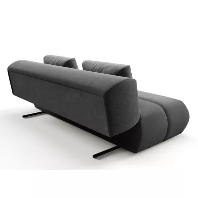 OSHAWA Zweisitzer-Schlafsofa – Dunkelasche