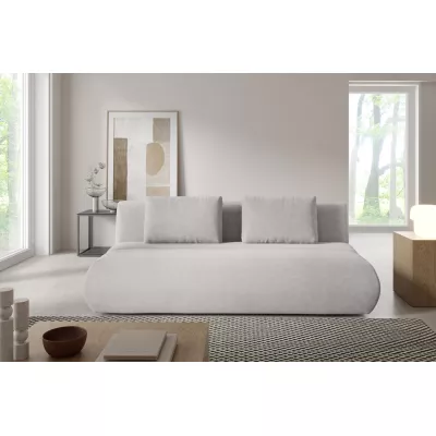 OSHAWA Zweisitzer-Schlafsofa – hellgrau