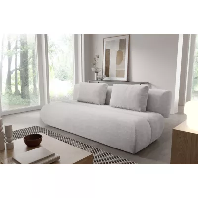 OSHAWA Zweisitzer-Schlafsofa – hellgrau